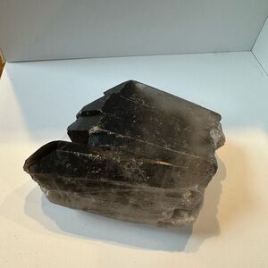 Smoky quartz cluster